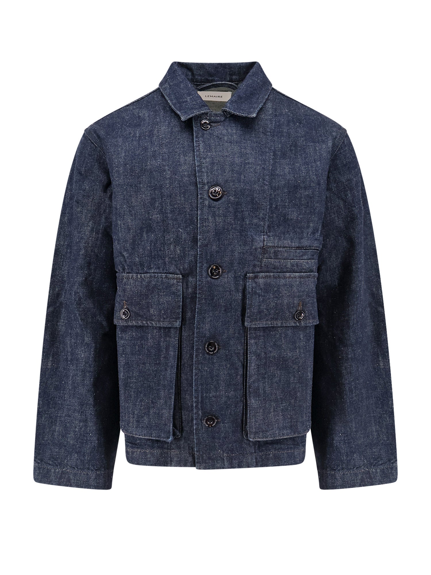 Lemaire Jackets Blue Cotone