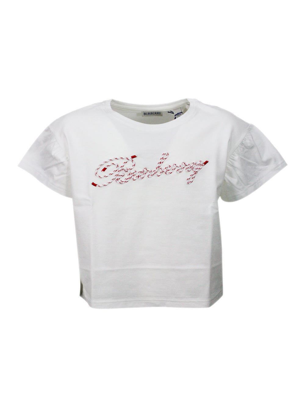 Burberry T-shirts and Polos White 100co
