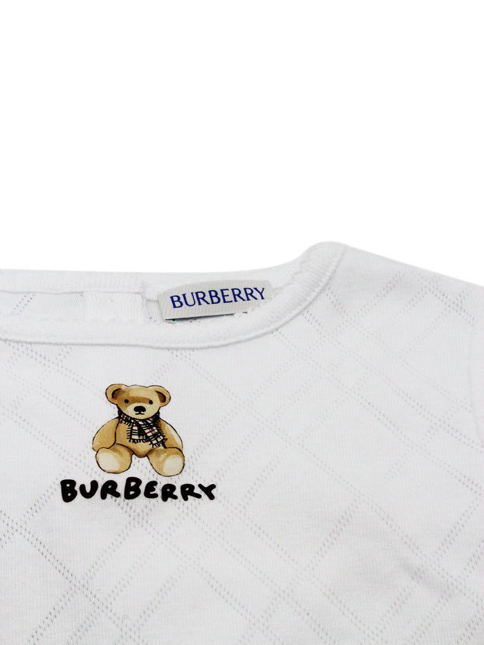 Burberry T-shirts and Polos White 100co