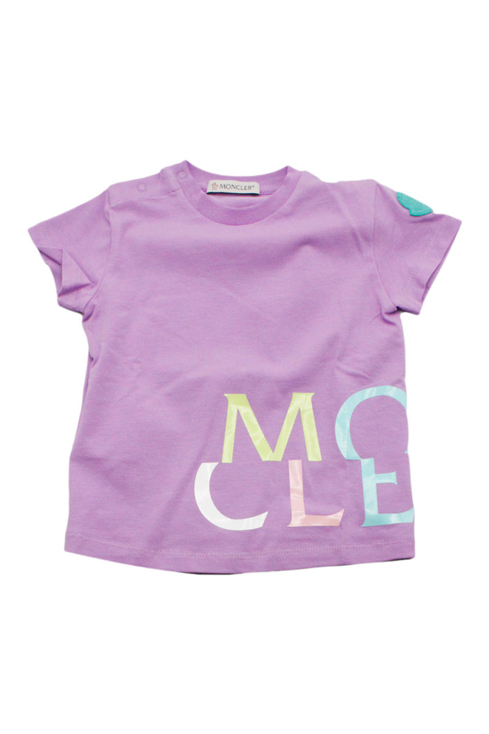 Moncler T-shirts and Polos Purple 95co 5ea