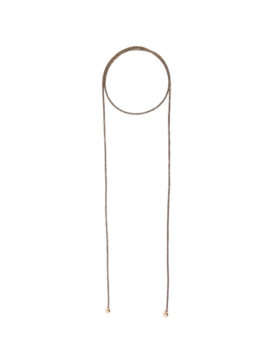 Fabiana Filippi Eco Brass necklace in gold