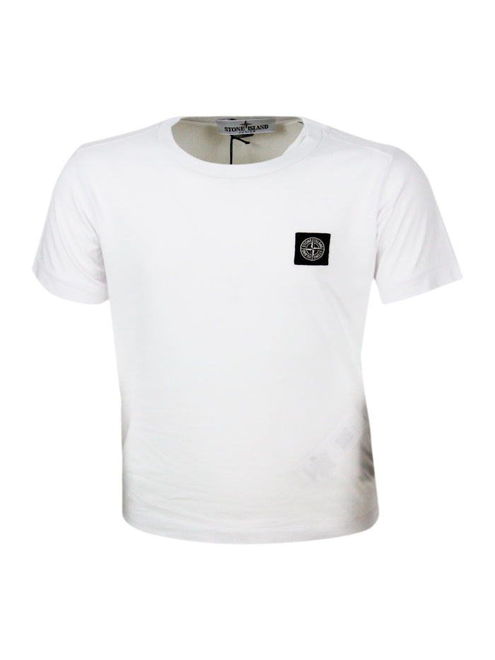 Stone Island T-shirts and Polos White 100co
