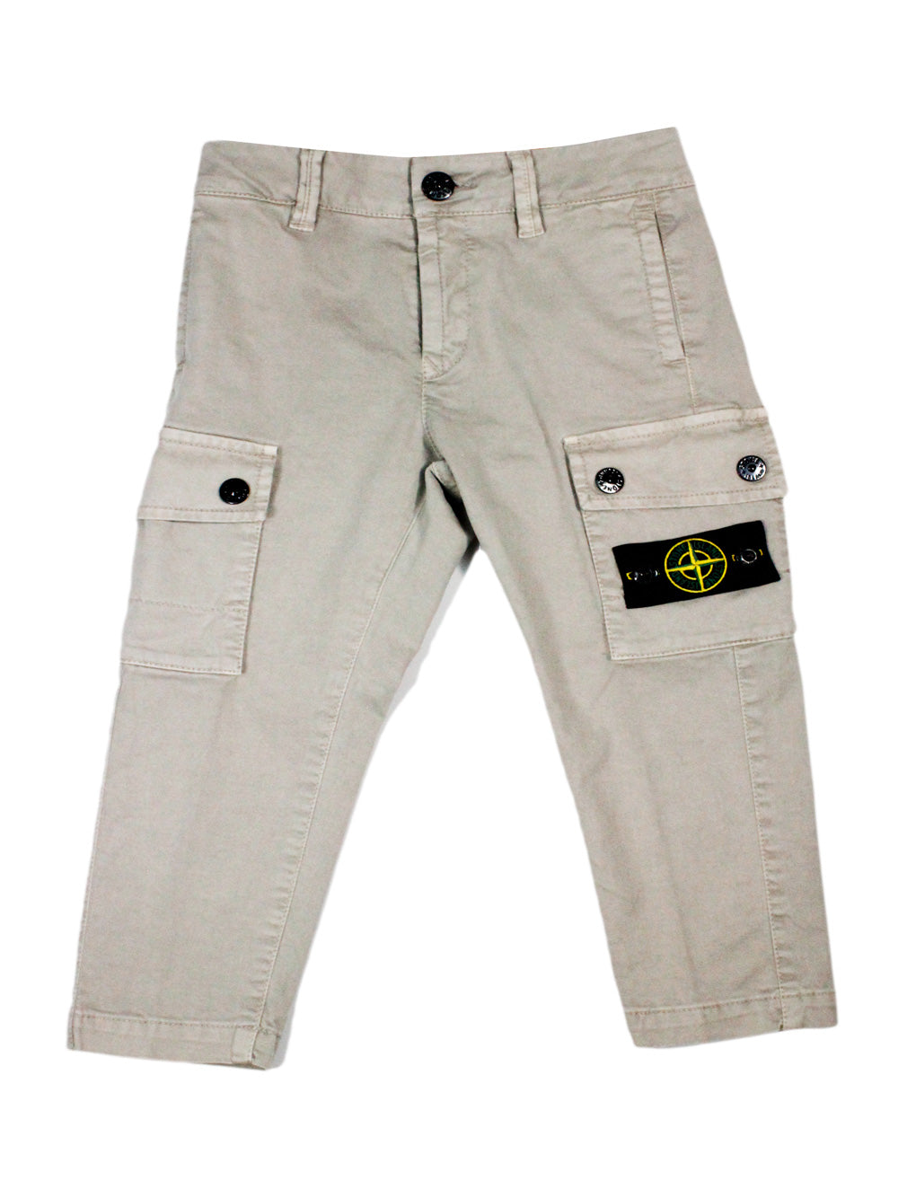 Stone Island Trousers Grey 97co 3ea