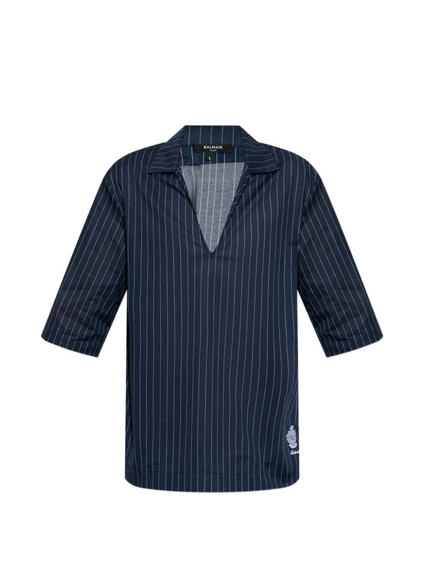 Balmain Cotton t-shirt in navy