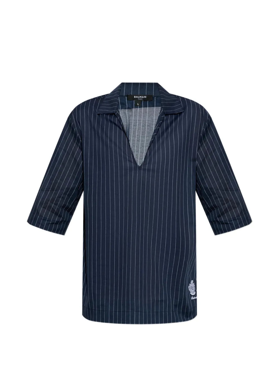 Balmain Cotton t-shirt in navy