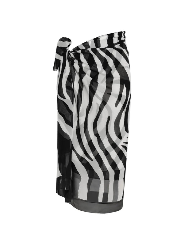 Balmain Silk 100% scarf in black