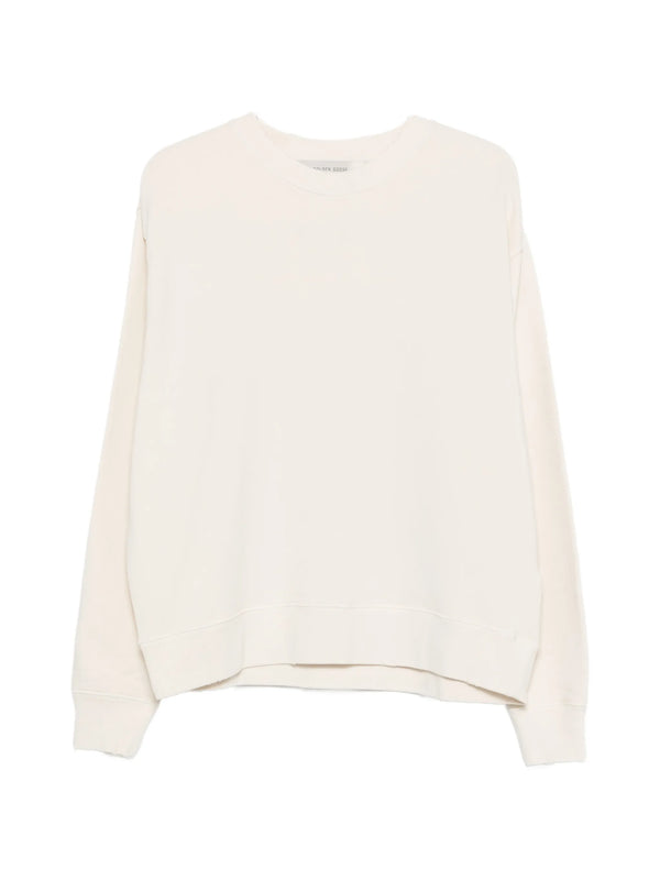 Golden Goose Cotton 100% sweatshirt in cream