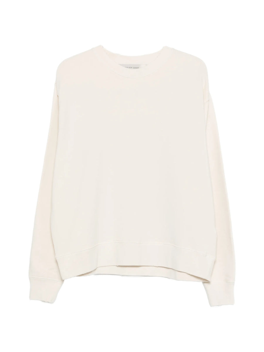 Golden Goose Cotton 100% sweatshirt in cream