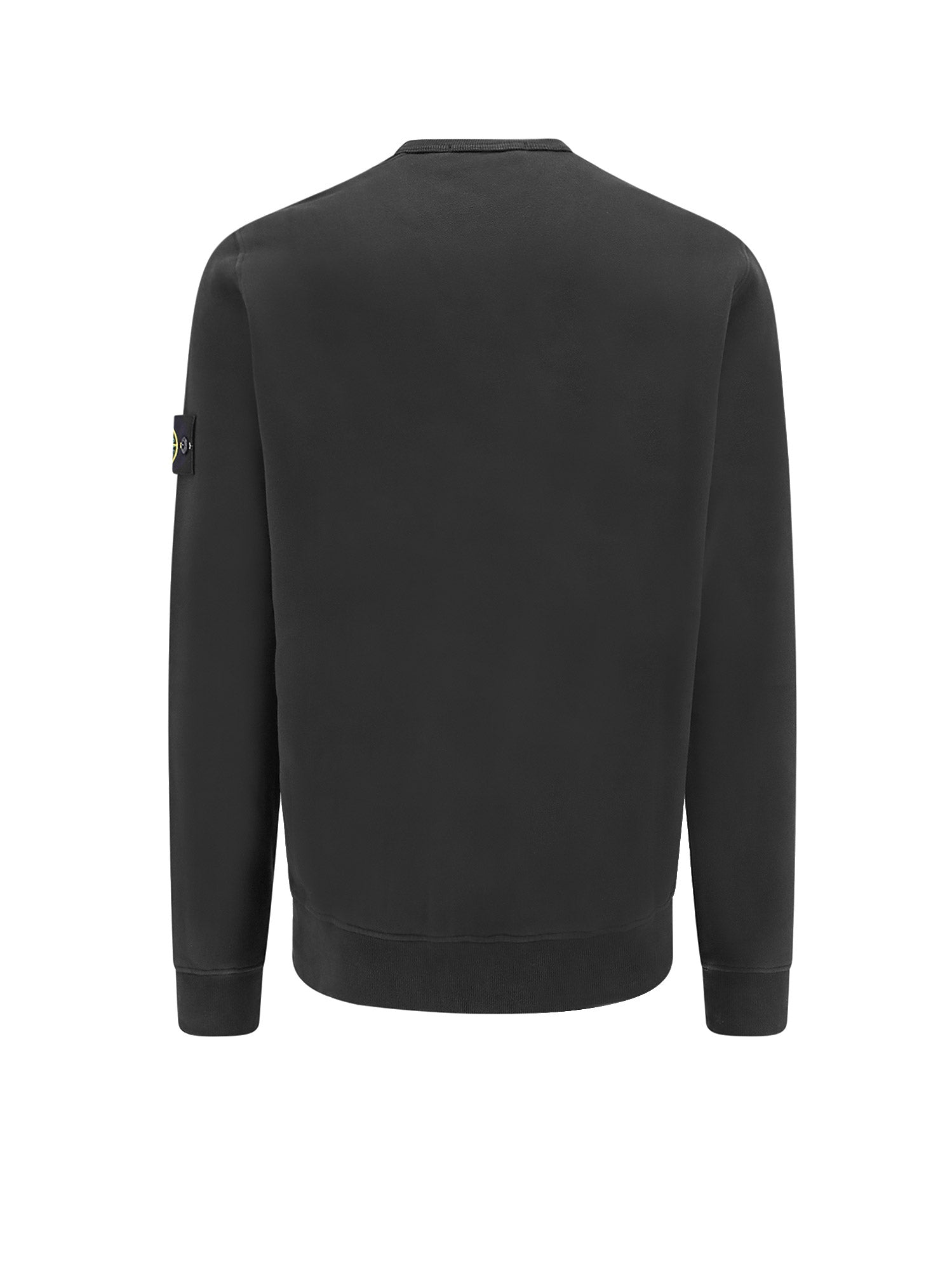 Stone Island Sweaters Black Cotone Organico