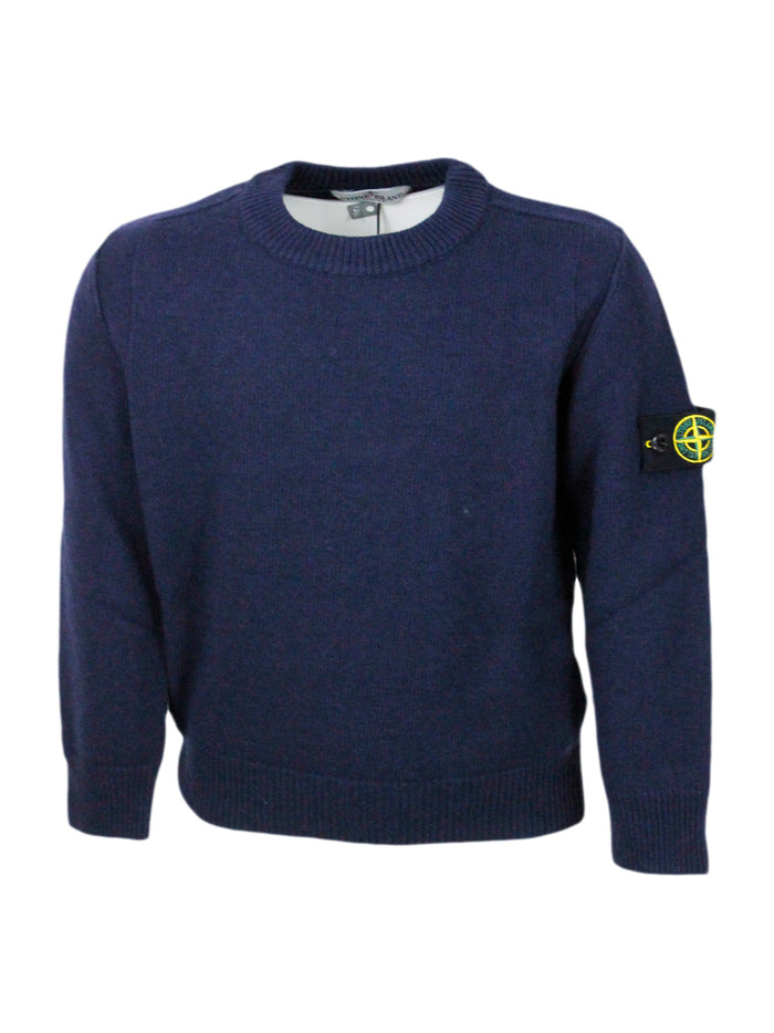 Stone Island Sweaters Blue 40wv 30pa 10ws