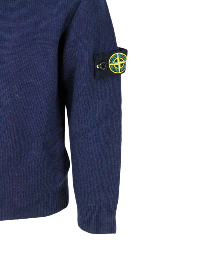 Stone Island Sweaters Blue 40wv 30pa 10ws