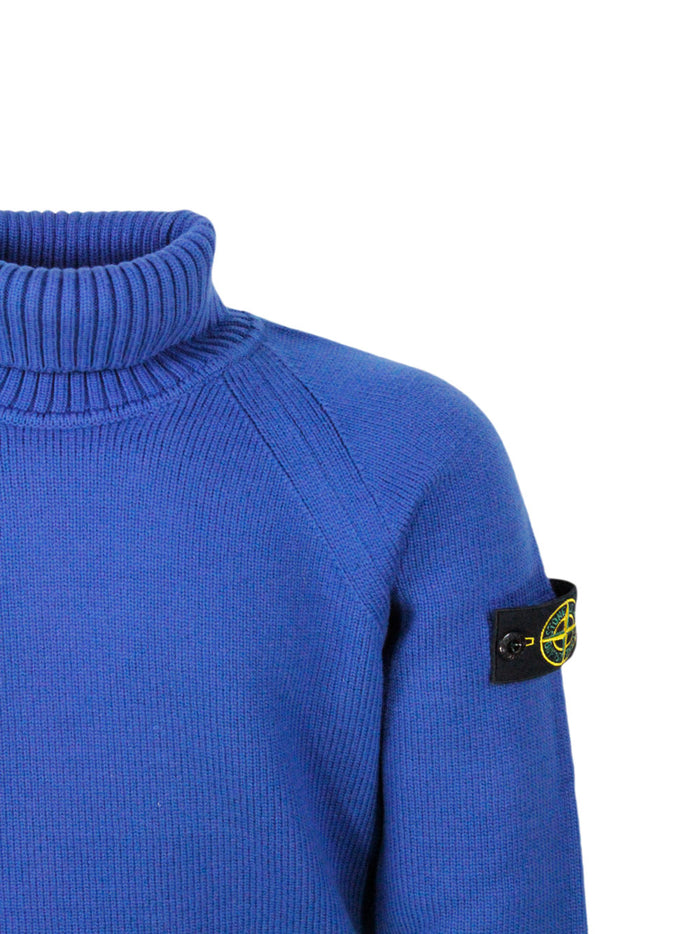 Stone Island Sweaters Blue 79co 21eam
