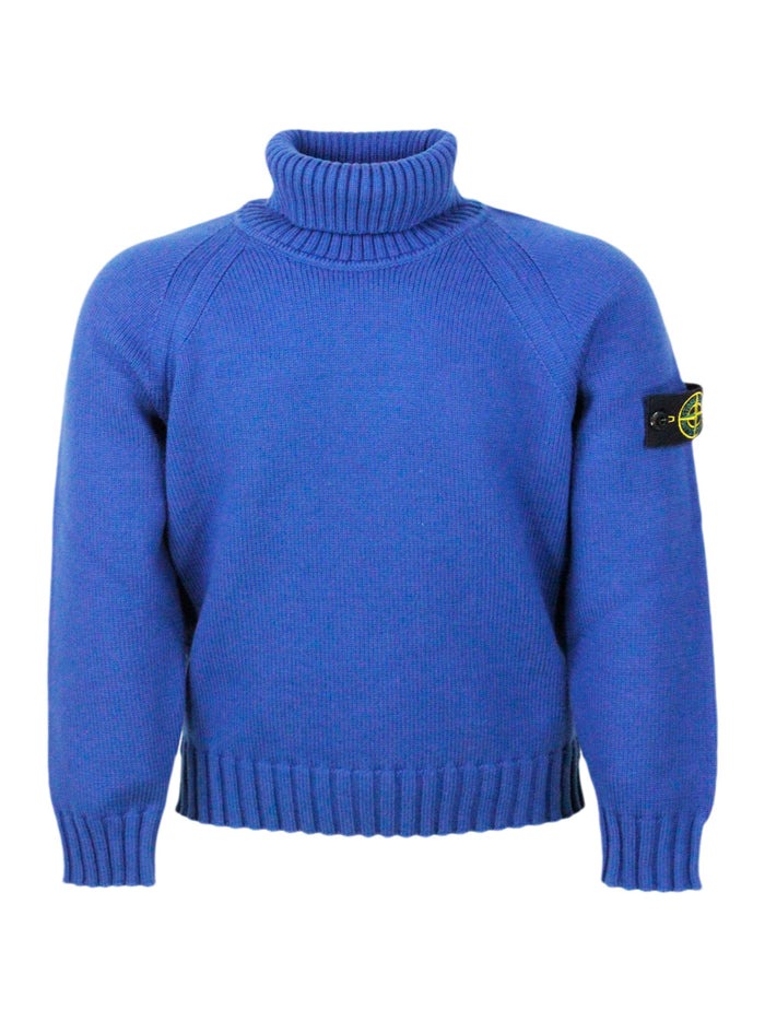 Stone Island Sweaters Blue 79co 21eam