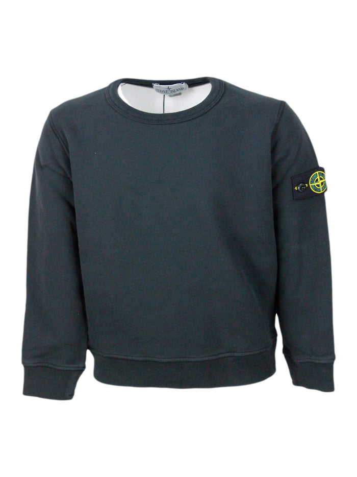 Stone Island Sweaters Black 100co