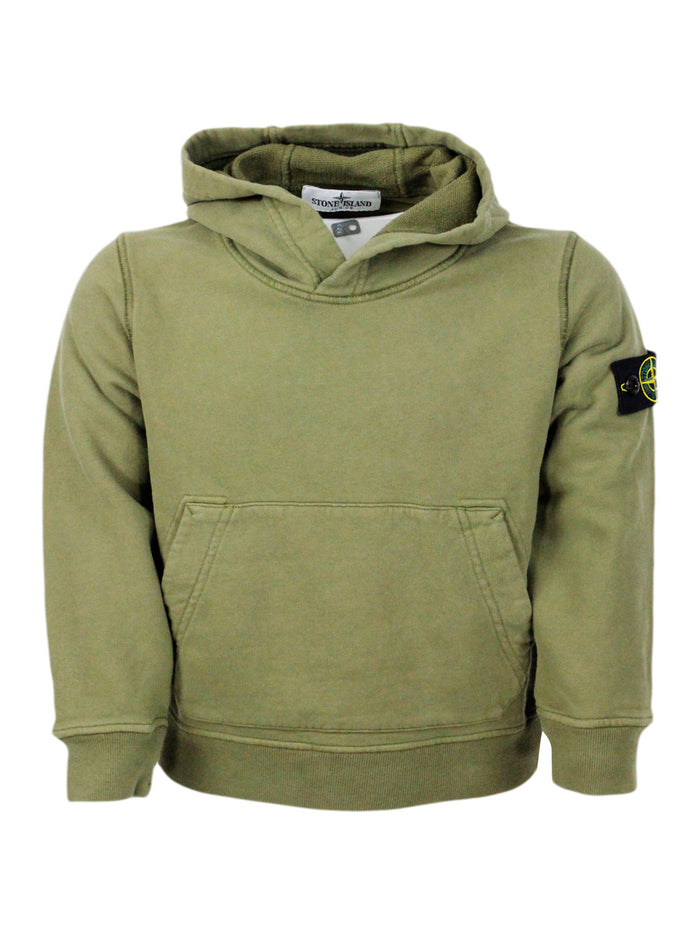 Stone Island Sweaters Green 100co