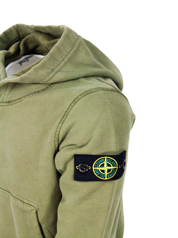Stone Island Sweaters Green 100co