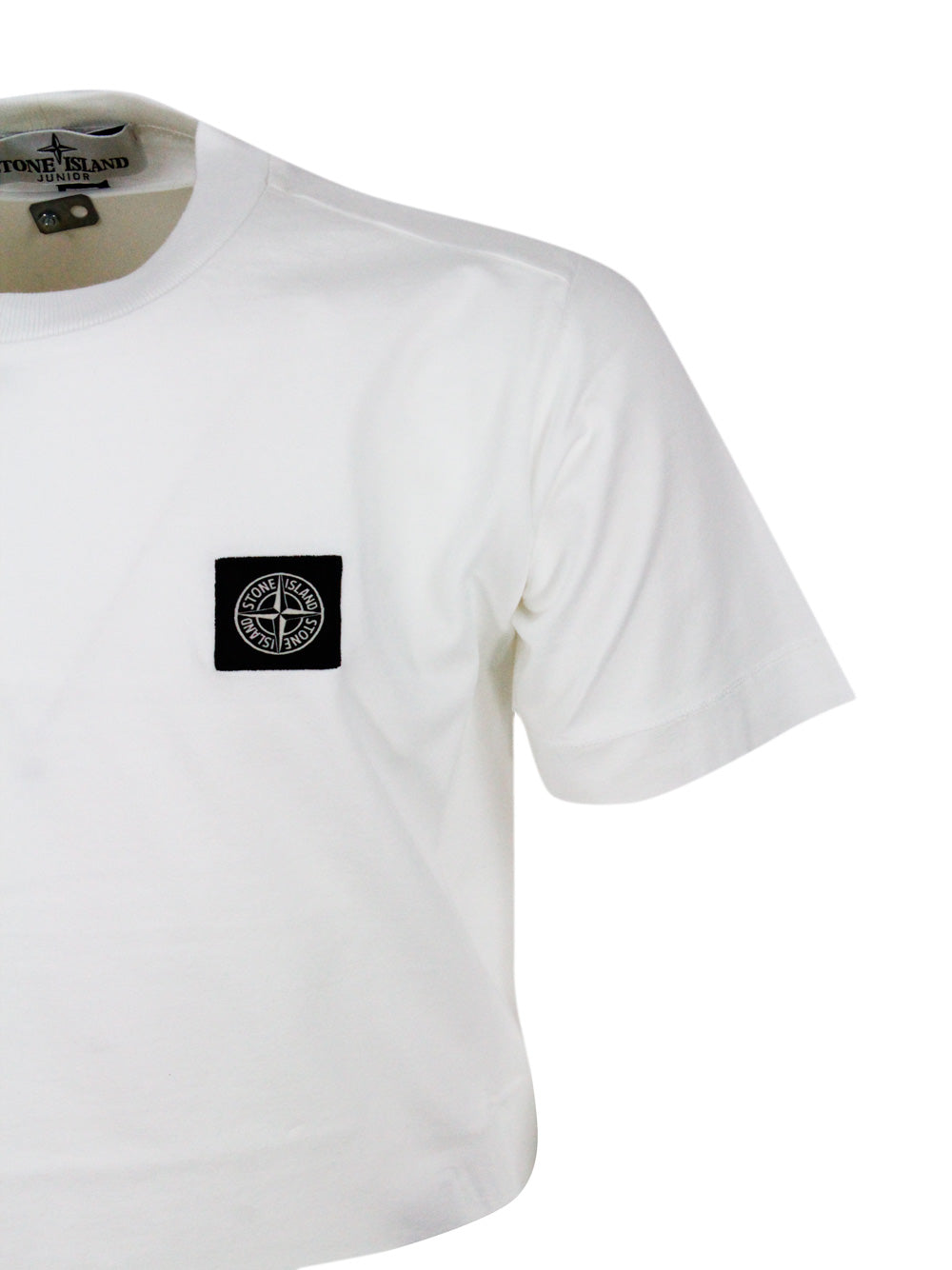 Stone Island T-shirts and Polos White 100co