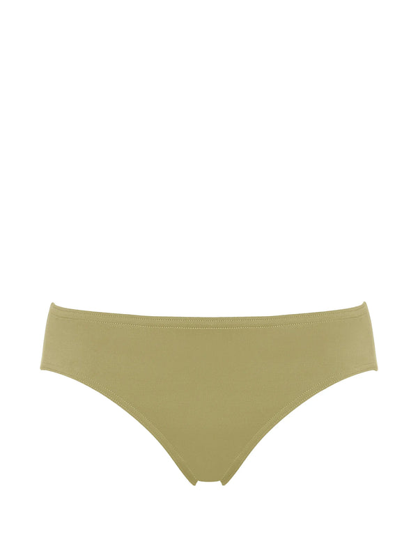 Eres Polyamide 84% bikini bottom in olive