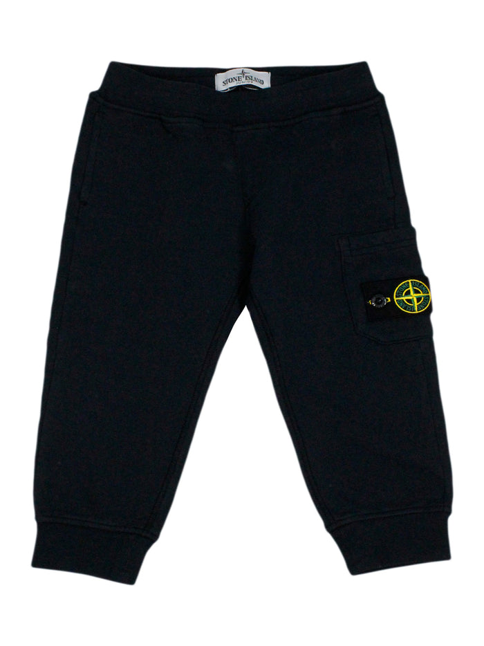 Stone Island Trousers Blue 100co