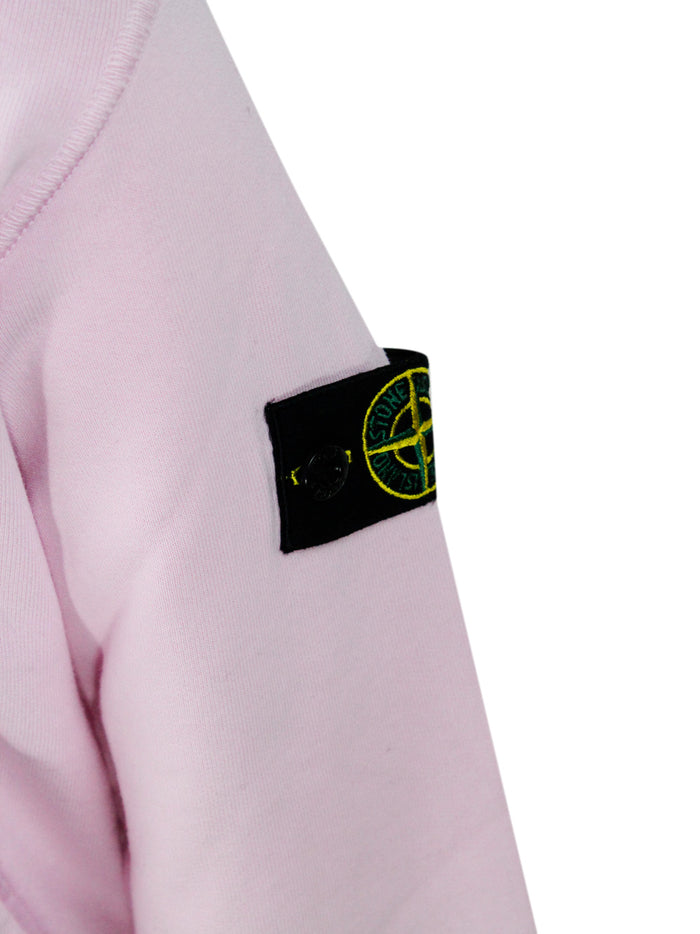 Stone Island Sweaters Pink 100co