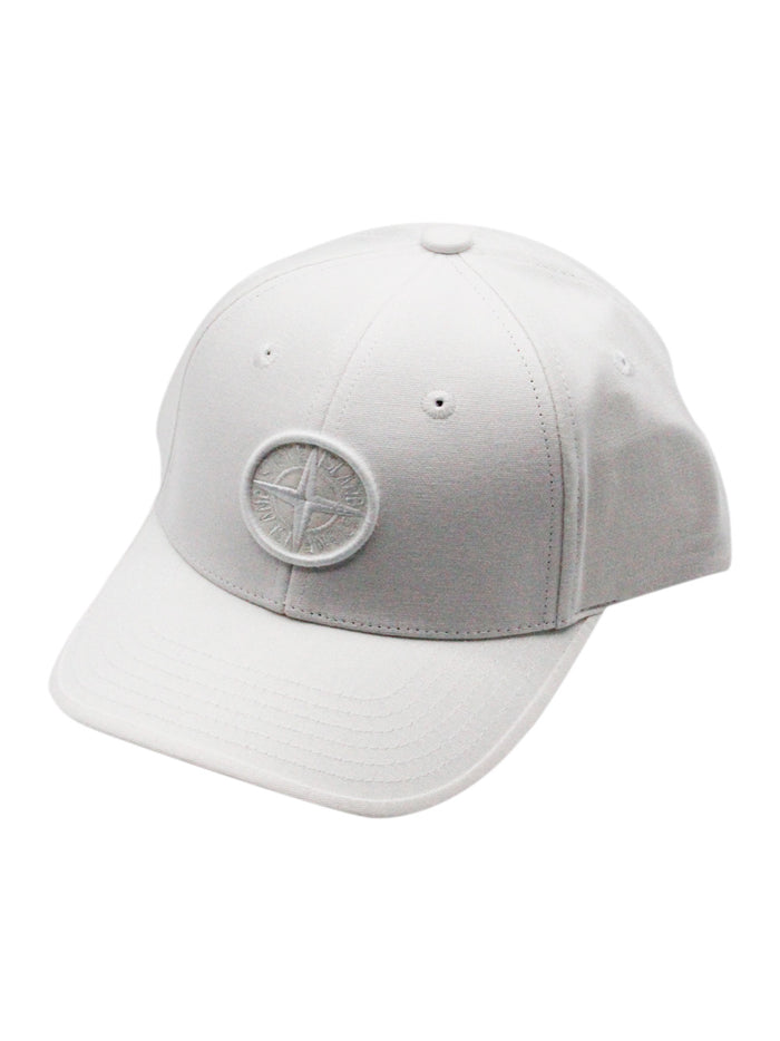 Stone Island Hats White 100co