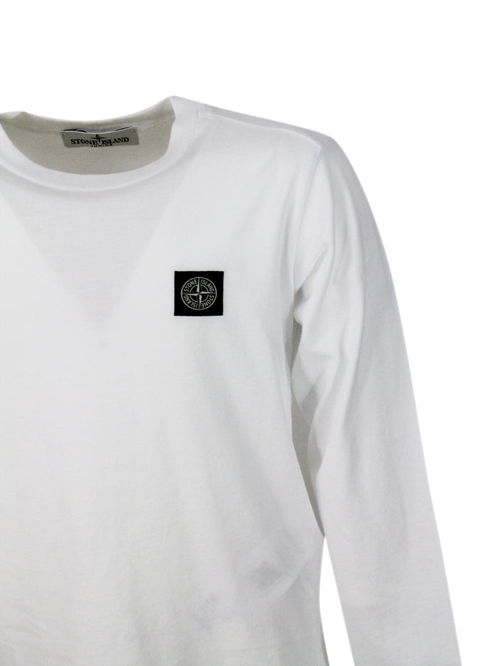 Stone Island T-shirts and Polos White 100co