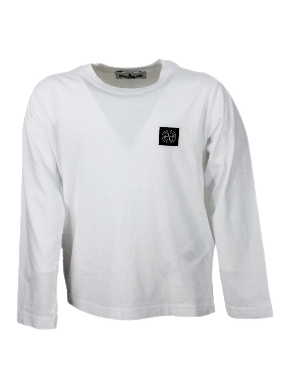 Stone Island T-shirts and Polos White 100co