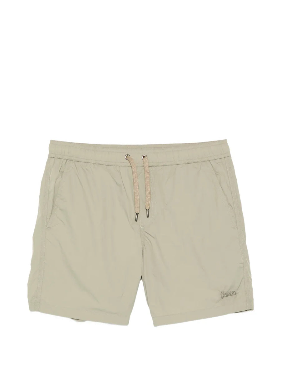 Herno Outer: Polyamide 100%; Lining: Polyamide 93% swim shorts in beige