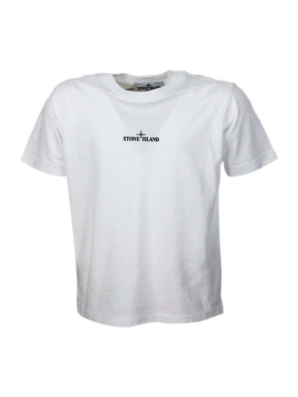Stone Island T-shirts and Polos White 100co
