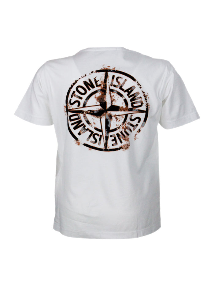 Stone Island T-shirts and Polos White 100co