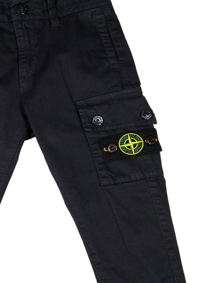 Stone Island Trousers Blue 98co 2ea