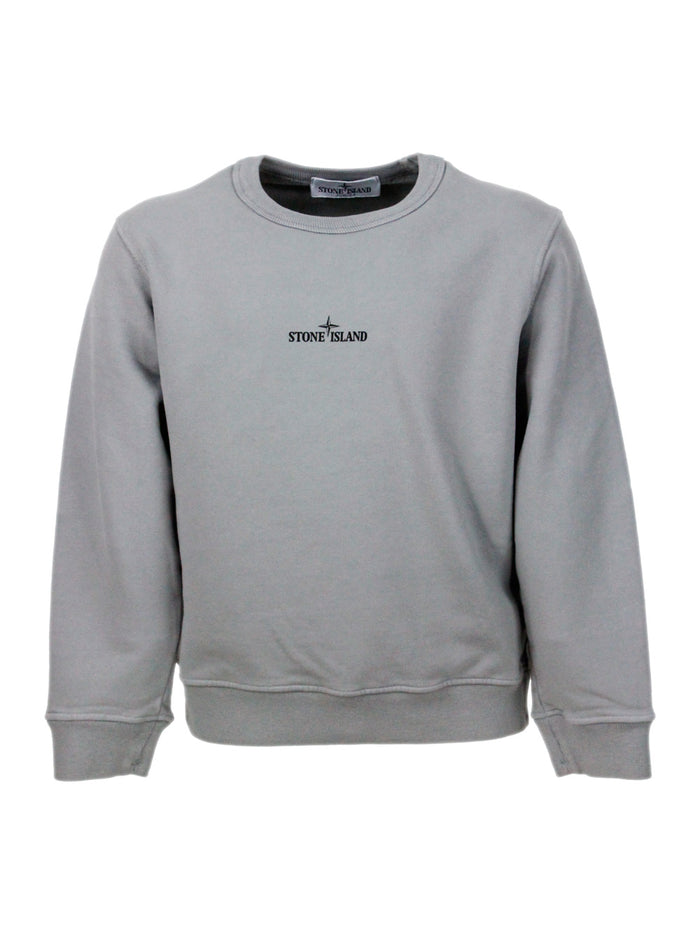 Stone Island Sweaters Grey 100co