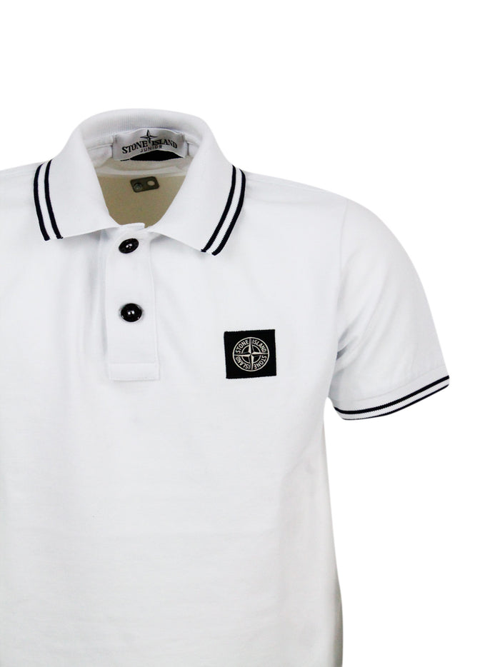 Stone Island T-shirts and Polos White 100co