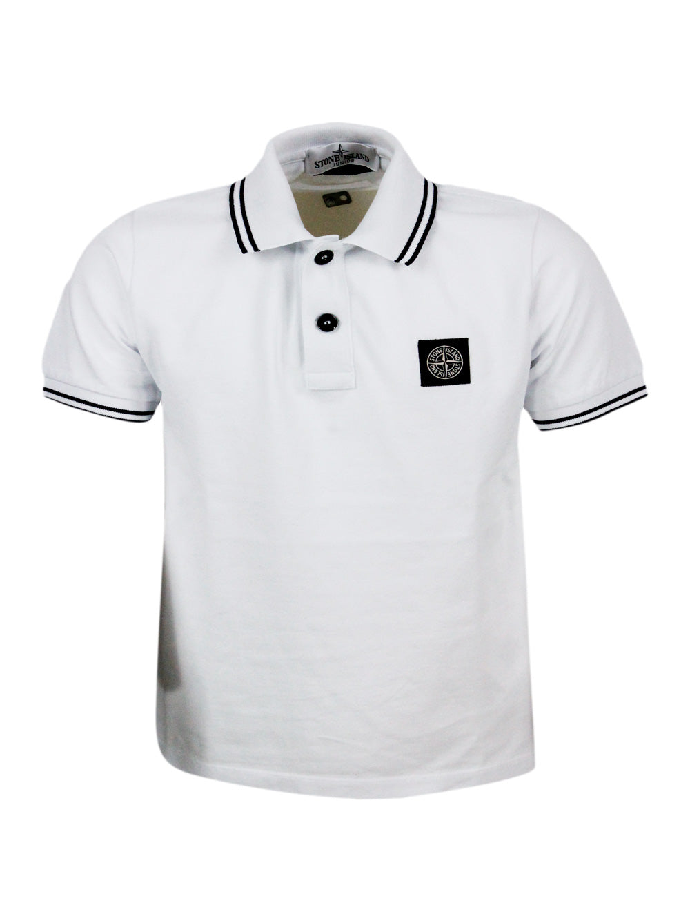 Stone Island T-shirts and Polos White 100co