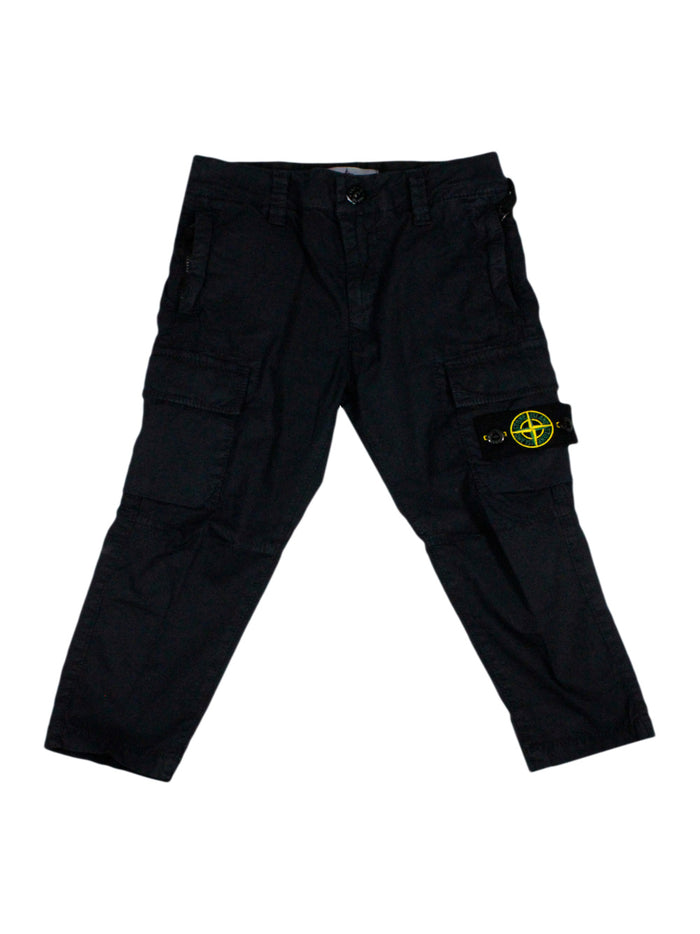 Stone Island Trousers Blue 97co 3ea
