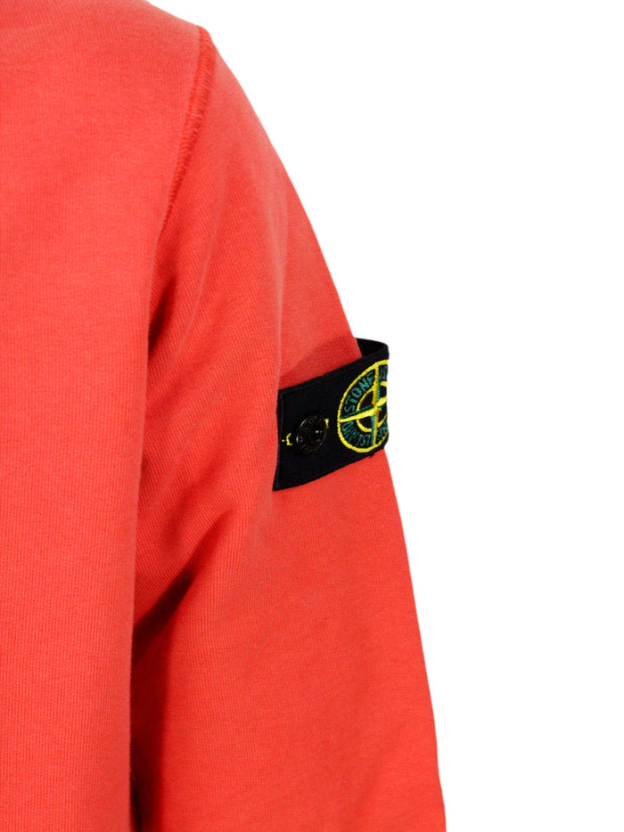 Stone Island Sweaters Orange 100co