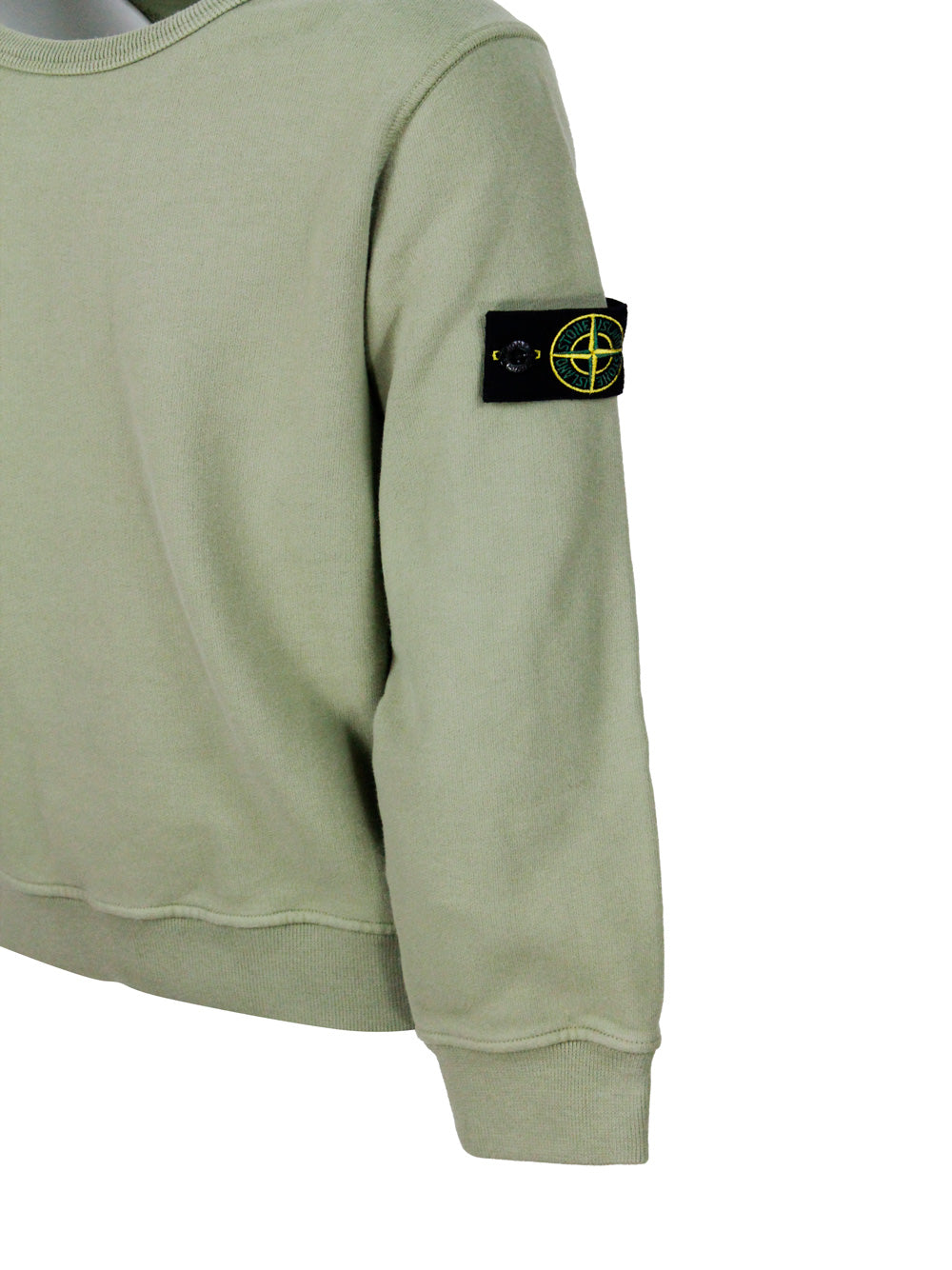 Stone Island Sweaters Verde Menta 100co