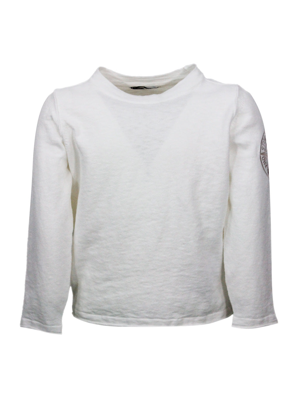 Stone Island Sweaters White 78co 22pa