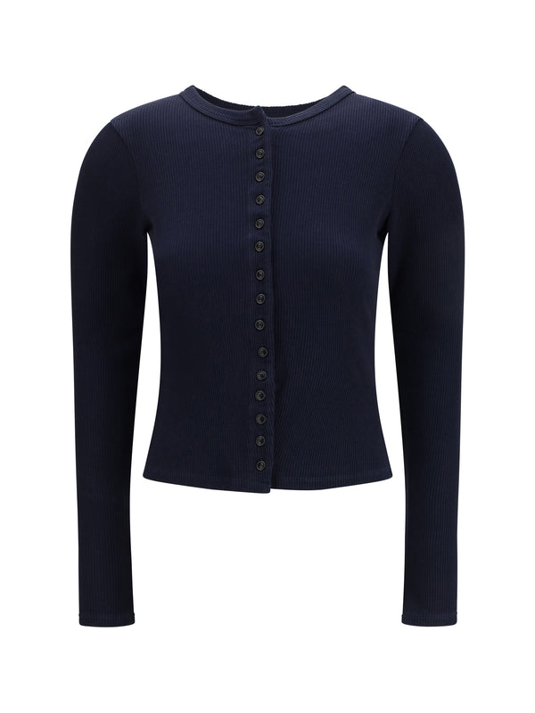 Citizens Of Humanity 49% Cotton cardigan in navy