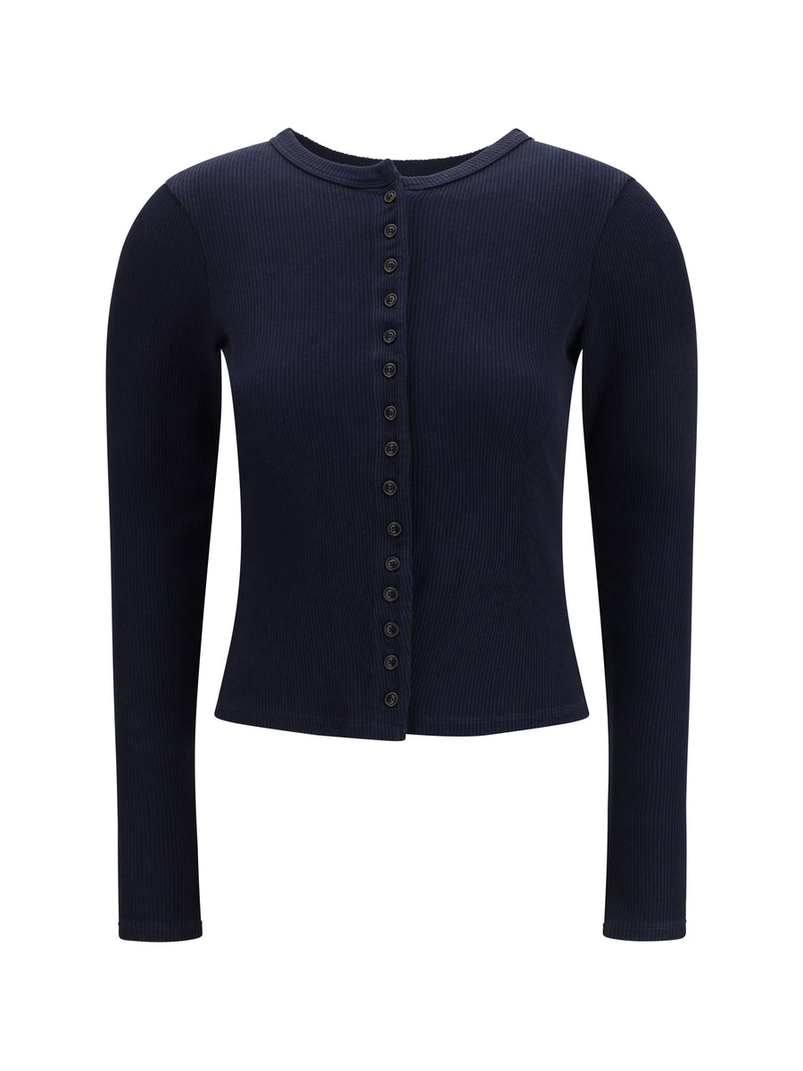 Citizens Of Humanity 49% Cotton cardigan in navy