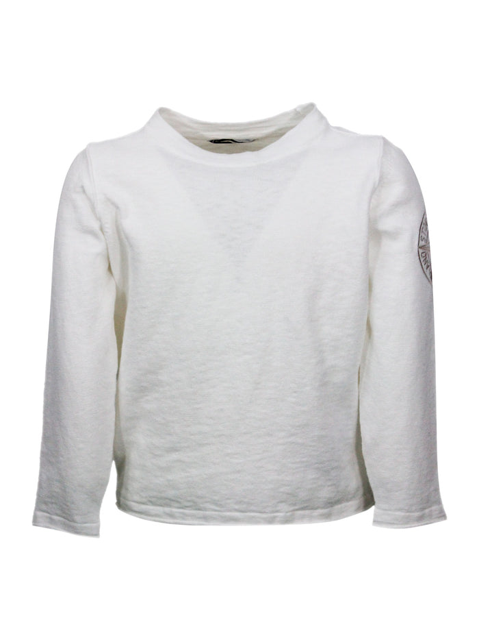 Stone Island Sweaters White 78co 22pa