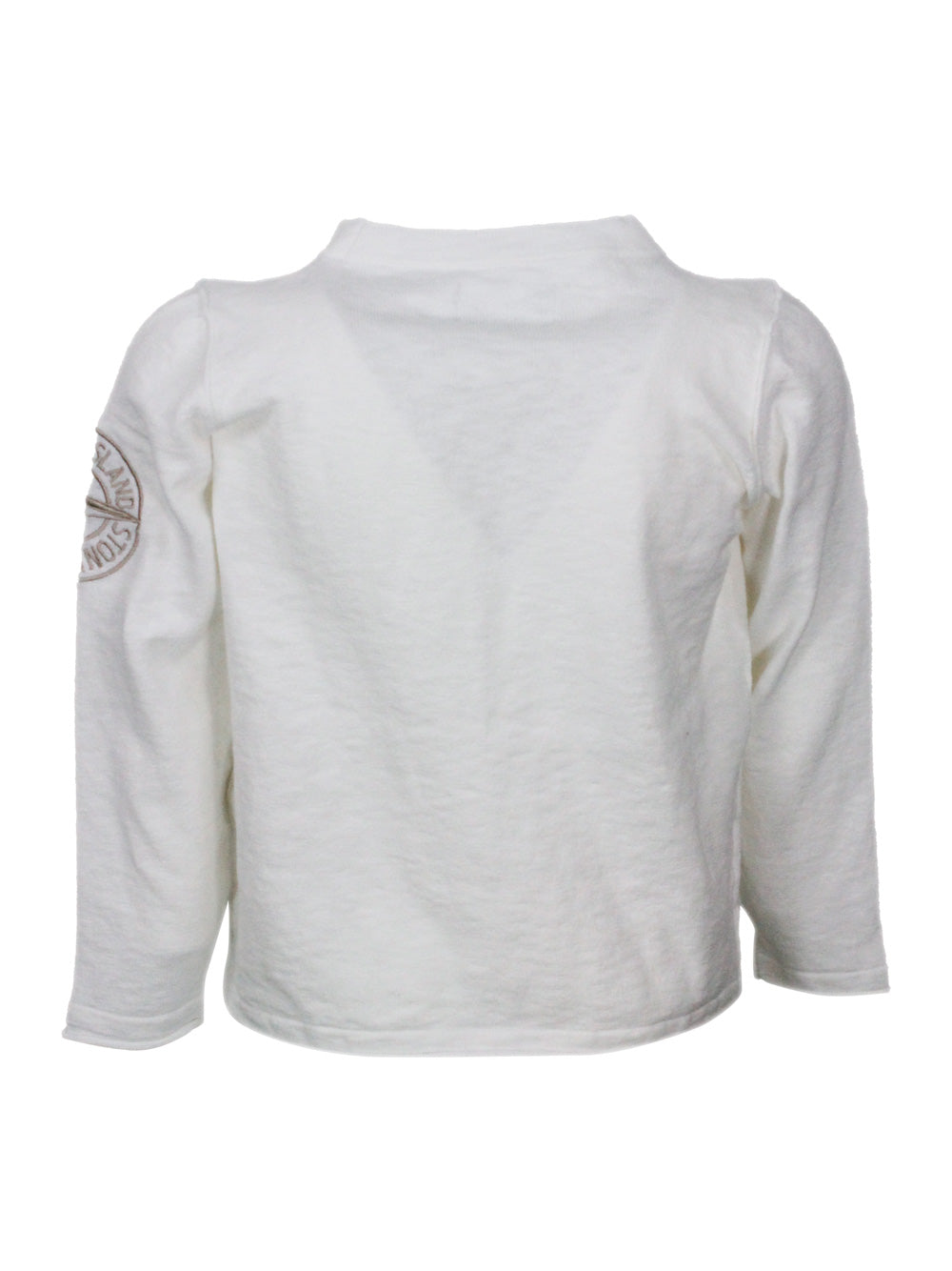Stone Island Sweaters White 78co 22pa