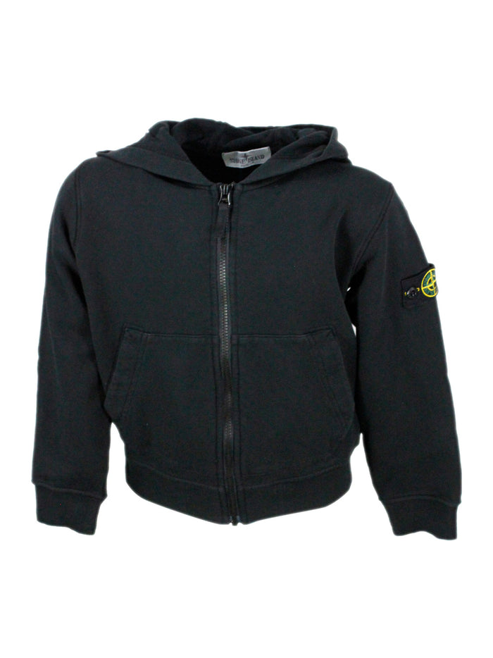Stone Island Sweaters Black 96co 4ea