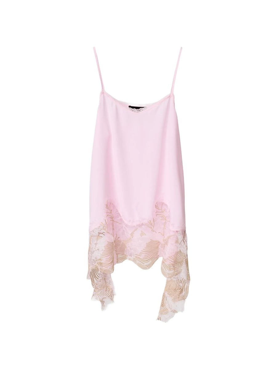 Fabiana Filippi Acetate 68% tank top in pink