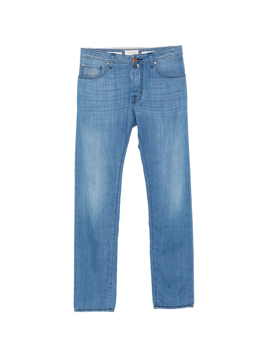 Jacob Cohen Cotton 100% jeans in light blue