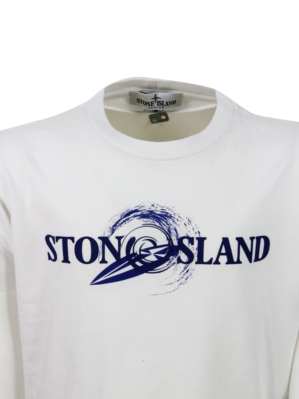 Stone Island T-shirts and Polos White 100co