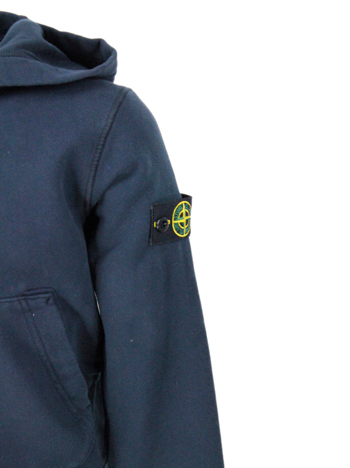 Stone Island Sweaters Blue 100co