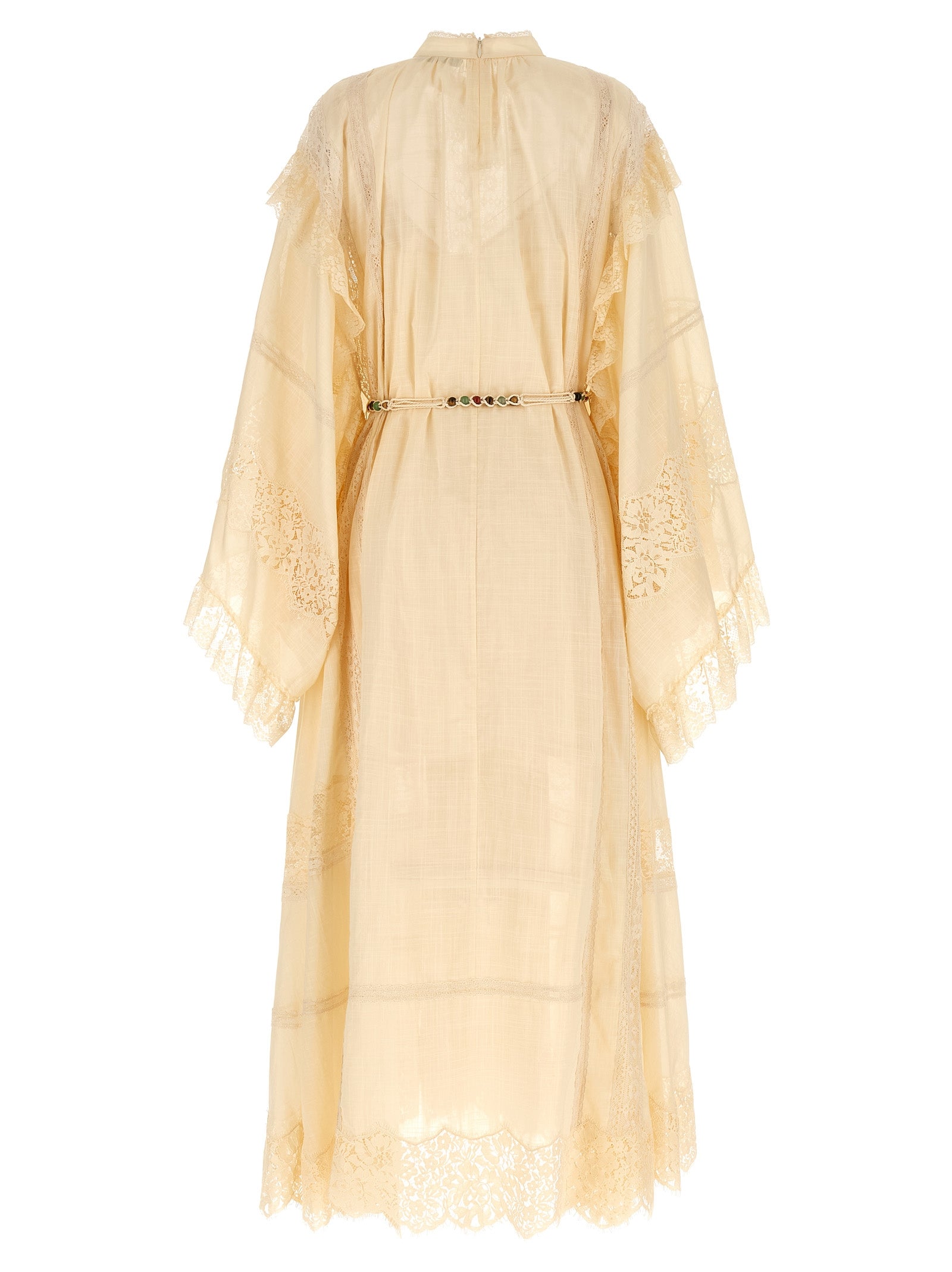 Rihannon Lace dress Beige Cotton