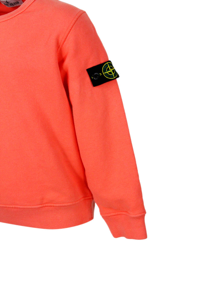 Stone Island Sweaters Orange 100co