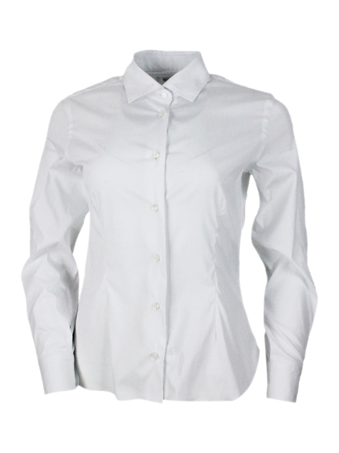 Barba Napoli Shirts White 78co 18pa 4ea